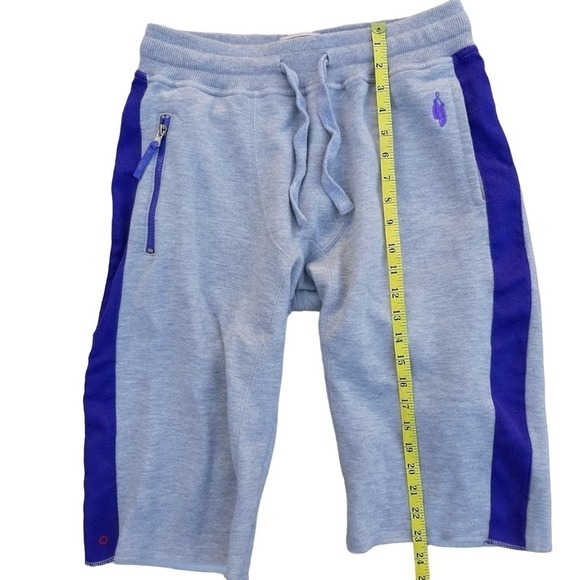 RTGB Red Tag Brand Gray w/Purple Sweat Shorts Large - Picture 8 of 9